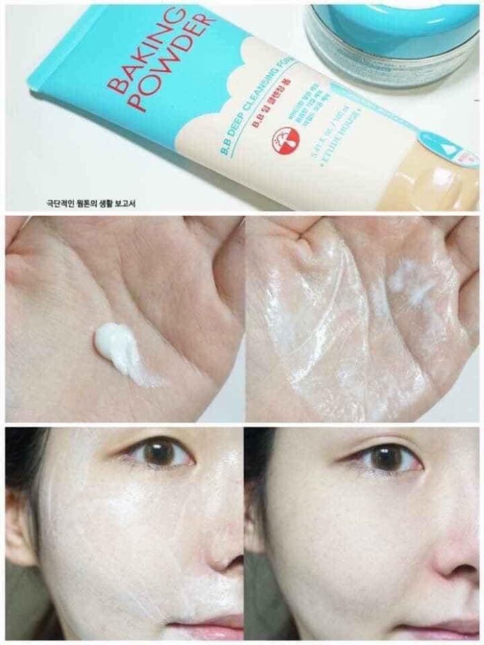 sua rua mat etude house baking powder pore cleansing foam 7