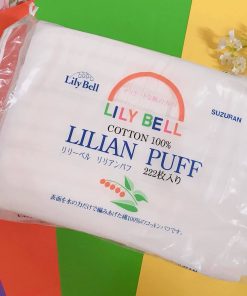 bong tay trang lily bell lilian puff cotton 10