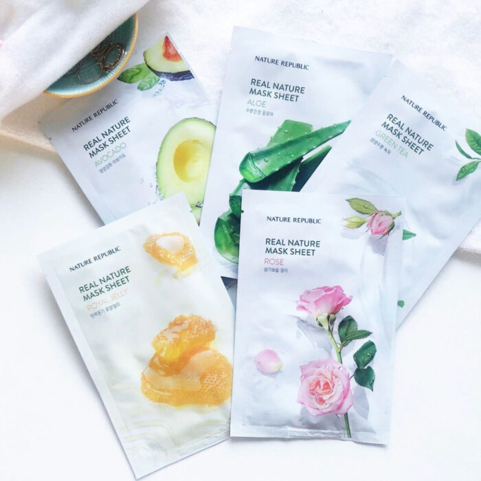 mat na giay nature republic real nature mask sheet 2
