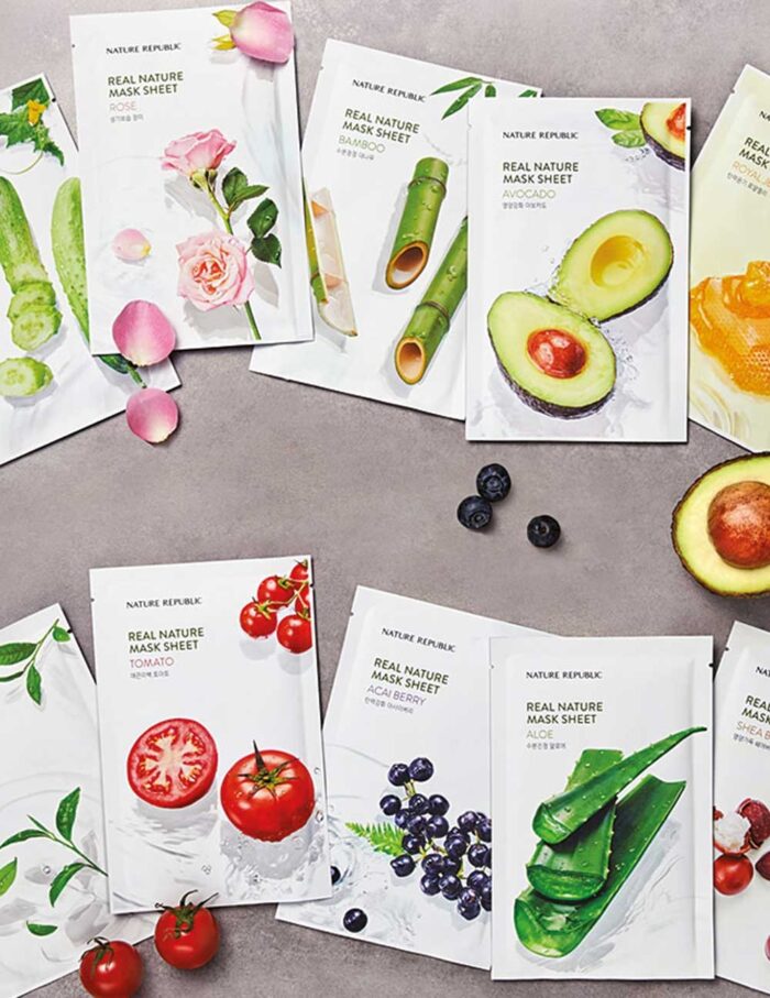 mat na giay nature republic real nature mask sheet 3