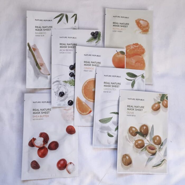 mat na giay nature republic real nature mask sheet 5
