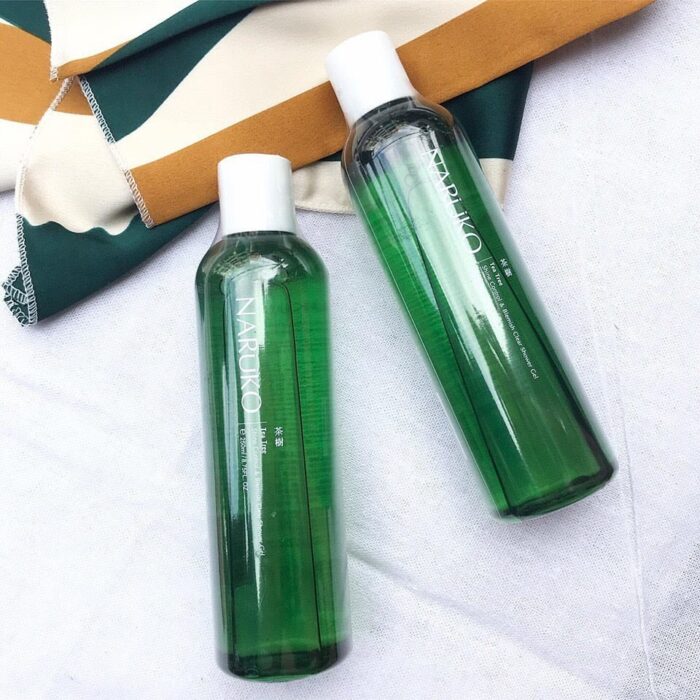 sua tam tri mun tram tra naruko tea tree shine control blemish clear shower gel 4