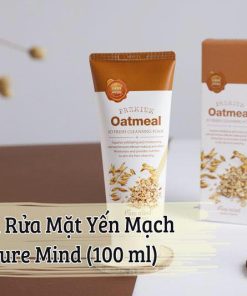 sua rua mat pure mind pure mind oatmeal so fresh cleansing foam 1