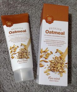 sua rua mat pure mind pure mind oatmeal so fresh cleansing foam 12
