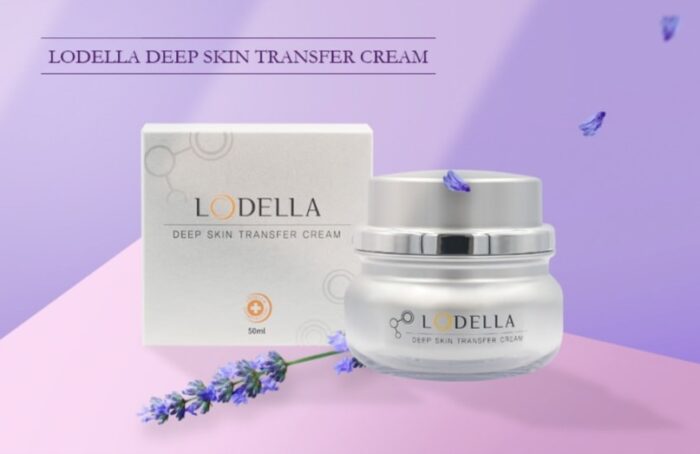 kem duong trang da lodella deep skin transfer cream 4