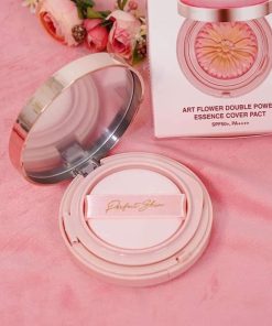 Phấn tươi Perfect Skin Art Flower Double Power Essence Cover Pact