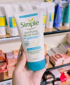 sua rua mat thai doc da simple daily skin detox purifying facial wash 12