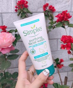 sua rua mat thai doc da simple daily skin detox purifying facial wash 6