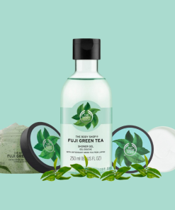 sua tam the body shop fuji green tea shower gel 1