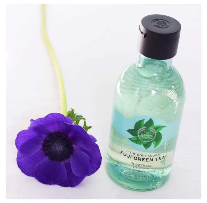 sua tam the body shop fuji green tea shower gel 3