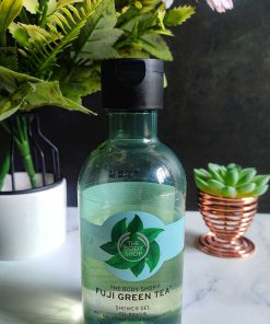 sua tam the body shop fuji green tea shower gel 5