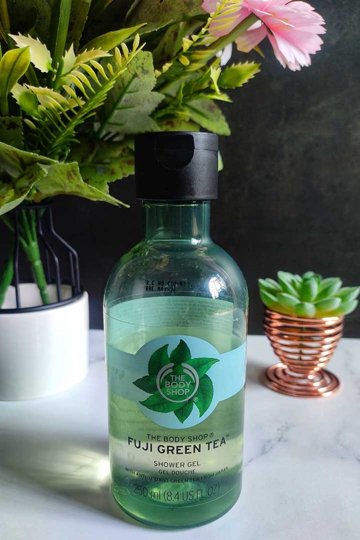 sua tam the body shop fuji green tea shower gel 5