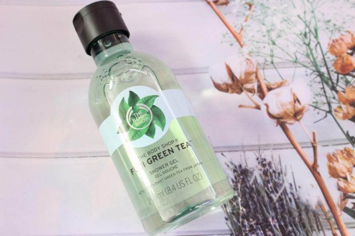 sua tam the body shop fuji green tea shower gel 6