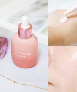 tinh chat duong trang da chong nang cellapy pink tone up ampoule spf50 pa 8