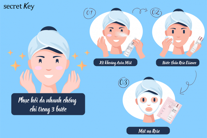 xit khoang duong trang da secret key starting treatment aura mist 7