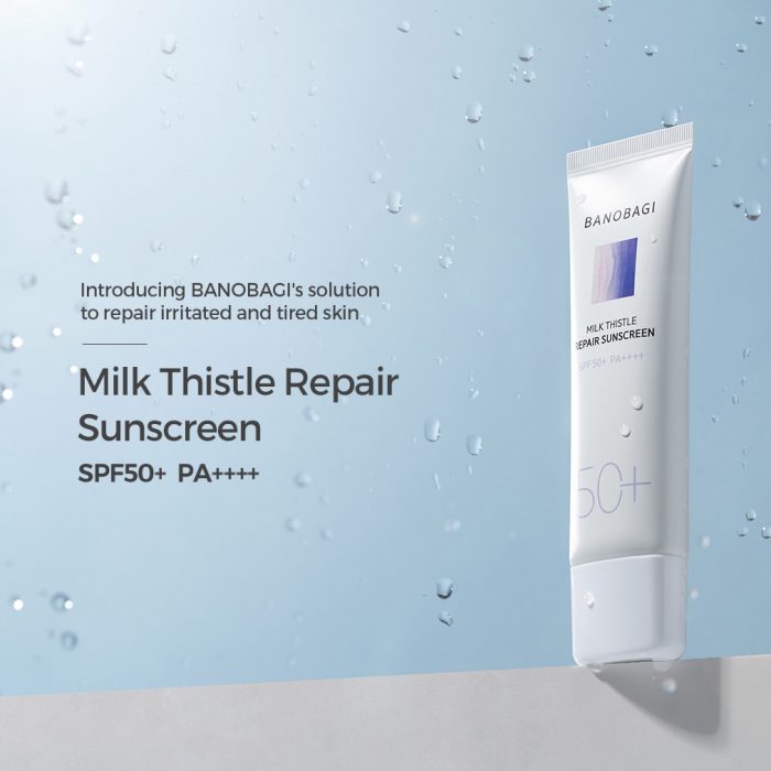 kem chong nang banobagi milk thistle repair sunscreen spf50 pa 1