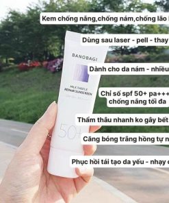kem chong nang banobagi milk thistle repair sunscreen spf50 pa 5