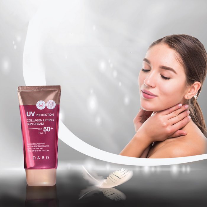 kem chong nang uv protection collagen lifting sun cream dabo spf 50 pa 7