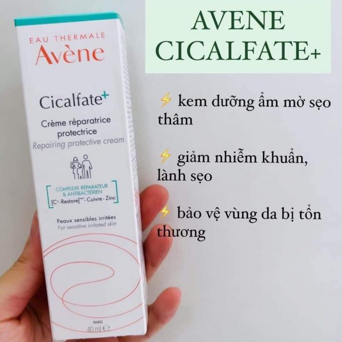 kem lien seo lam mo vet tham avene cicalfate creme reparatrice protectrice 5