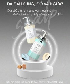 Dầu Gội Xả Phục Hồi Đa Tầng Nấm Truffle Weilaiya White Truffle Hair Nourishing Conditioner