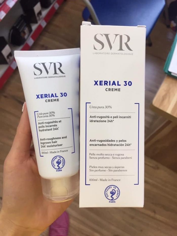 kem duong the cho da kho bong troc svr xerial 30 creme 11