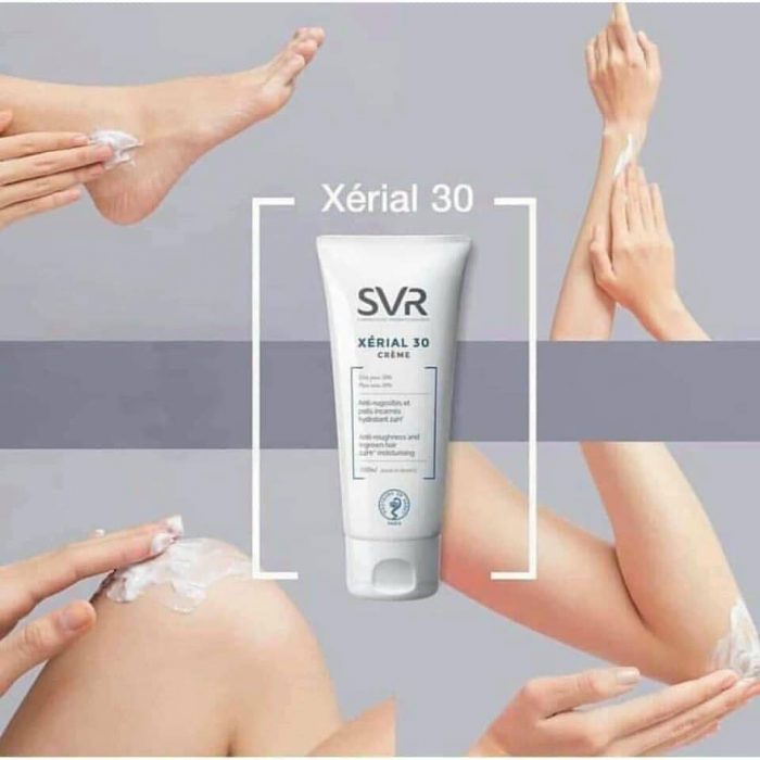 kem duong the cho da kho bong troc svr xerial 30 creme 6