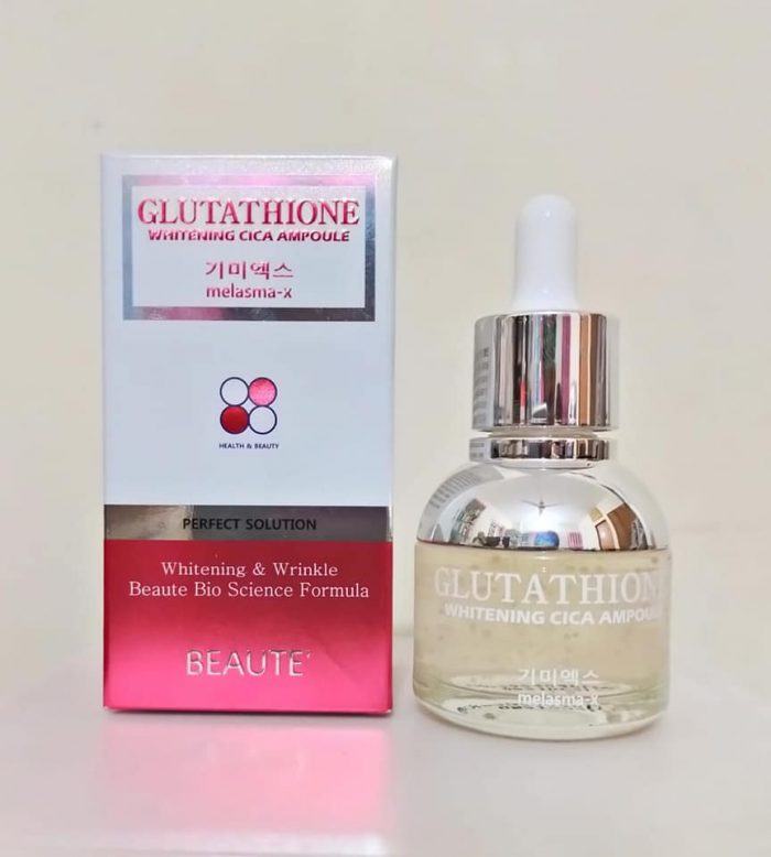 tinh chat trang da melasma x glutathione whitening cica ampoule 11
