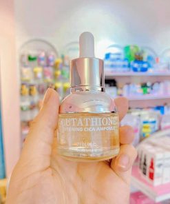 tinh chat trang da melasma x glutathione whitening cica ampoule 12