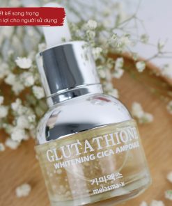 tinh chat trang da melasma x glutathione whitening cica ampoule 3