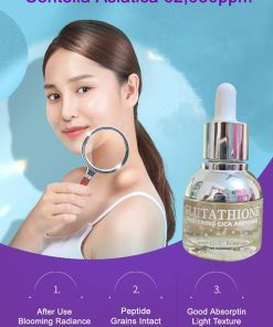 tinh chat trang da melasma x glutathione whitening cica ampoule 6