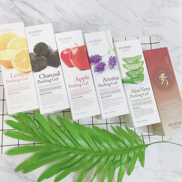 tay da chet arrahan whitening peeling gel1