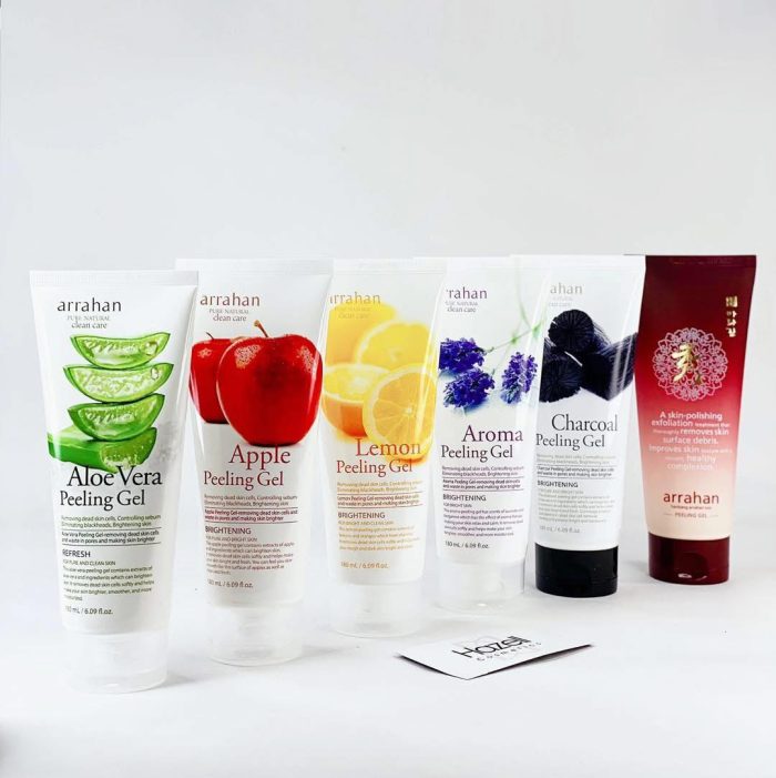 tay da chet arrahan whitening peeling gel2