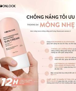 kem chong nang moonlook glutathione uv sun cream4