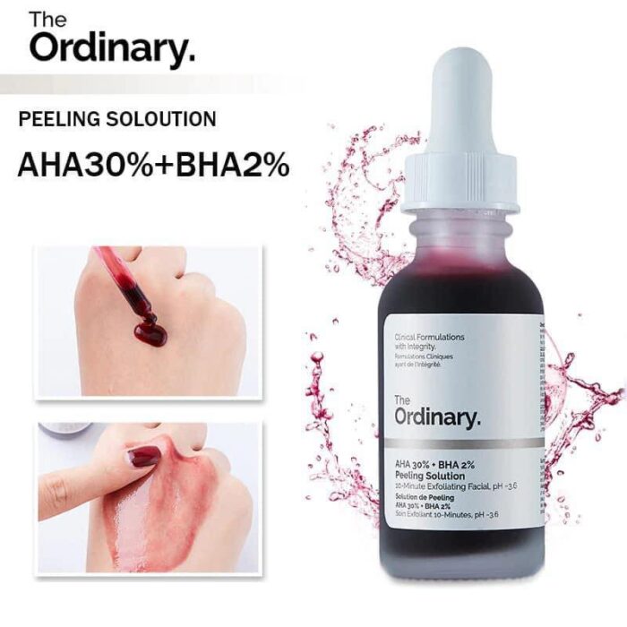 Thay da sinh học The Ordinary AHA 30% + BHA 2% Peeling Solution
