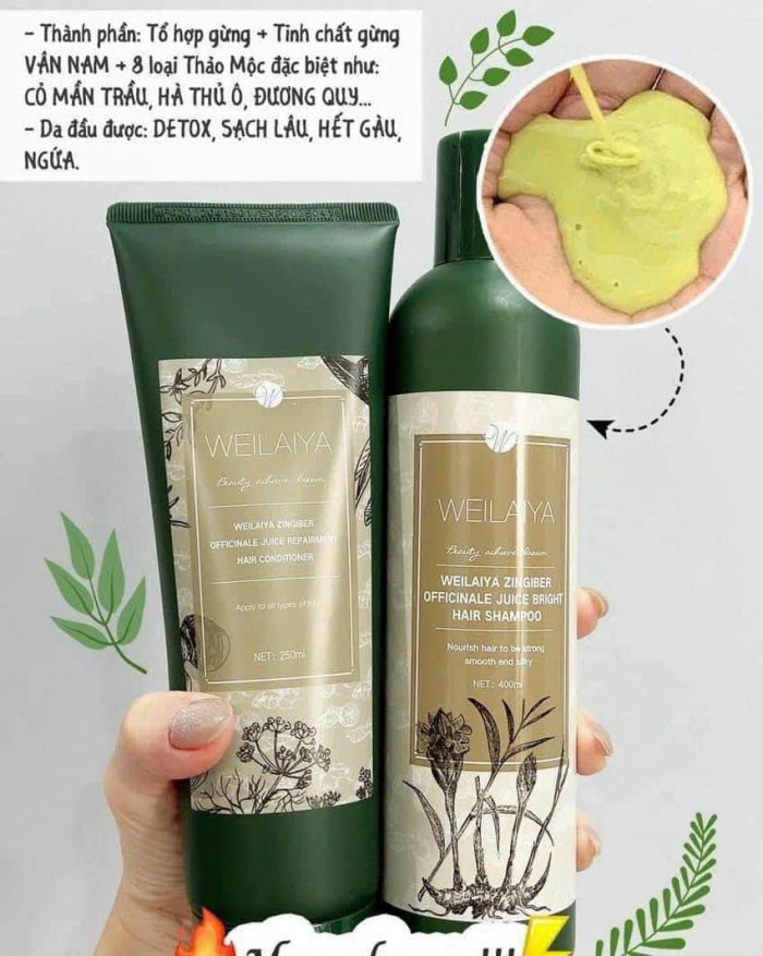 Dầu gội Weilaiya beauty achieve dream