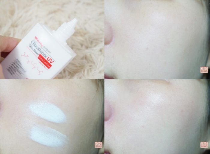 kem chong nang angels liquid glutathione uv skin save long lasting2
