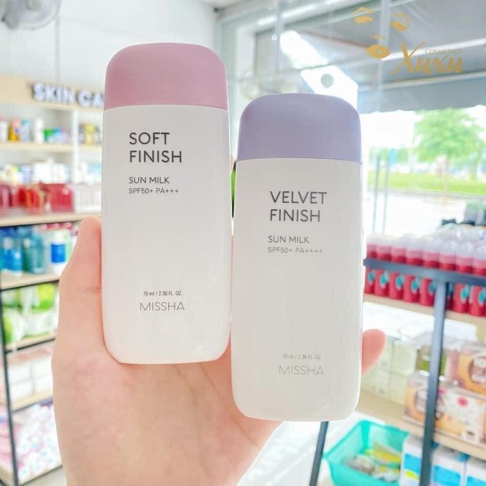 Kem chống nắng Missha Soft Finish Sun Milk