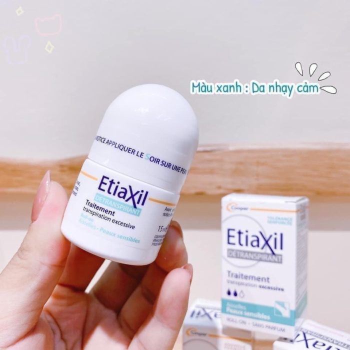 Lăn khử mùi đặc trị hôi nách Etiaxil