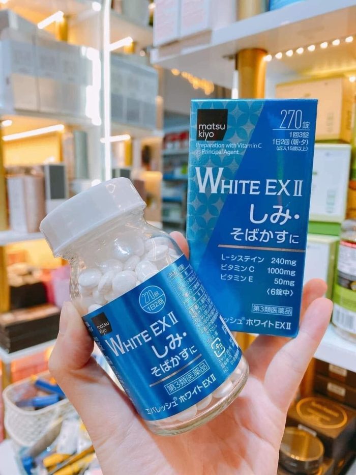 Viên uống trắng da White EX