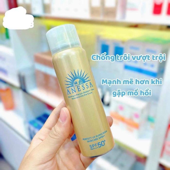 Xịt chống nắng Anessa Perfect UV Sunscreen SkinCare Spray
