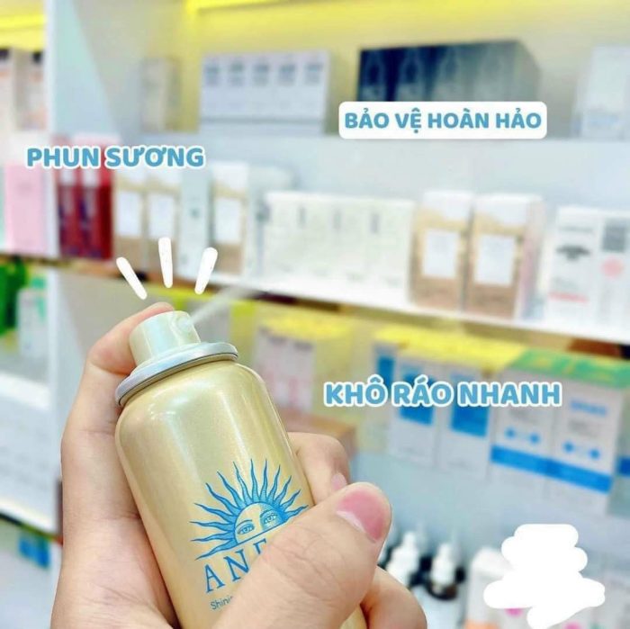 Xịt chống nắng Anessa Perfect UV Sunscreen SkinCare Spray