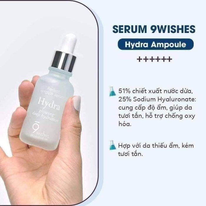 Serum 9Wishes Hydra Skin Ampoule