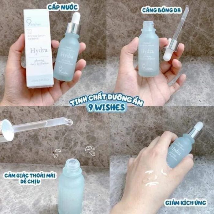 Serum 9Wishes Hydra Skin Ampoule