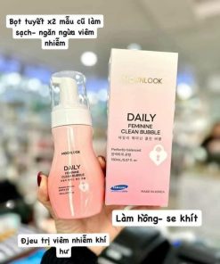 dung dich ve sinh moonlook daily feminine clean bubble1