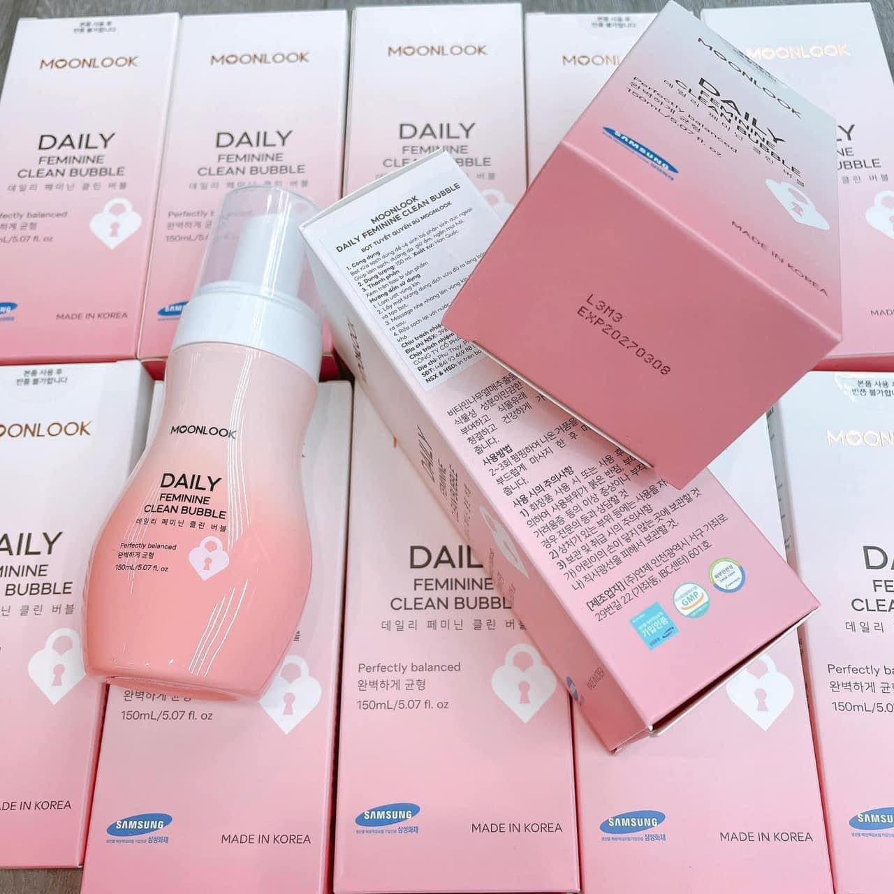 dung dich ve sinh moonlook daily feminine clean bubble2