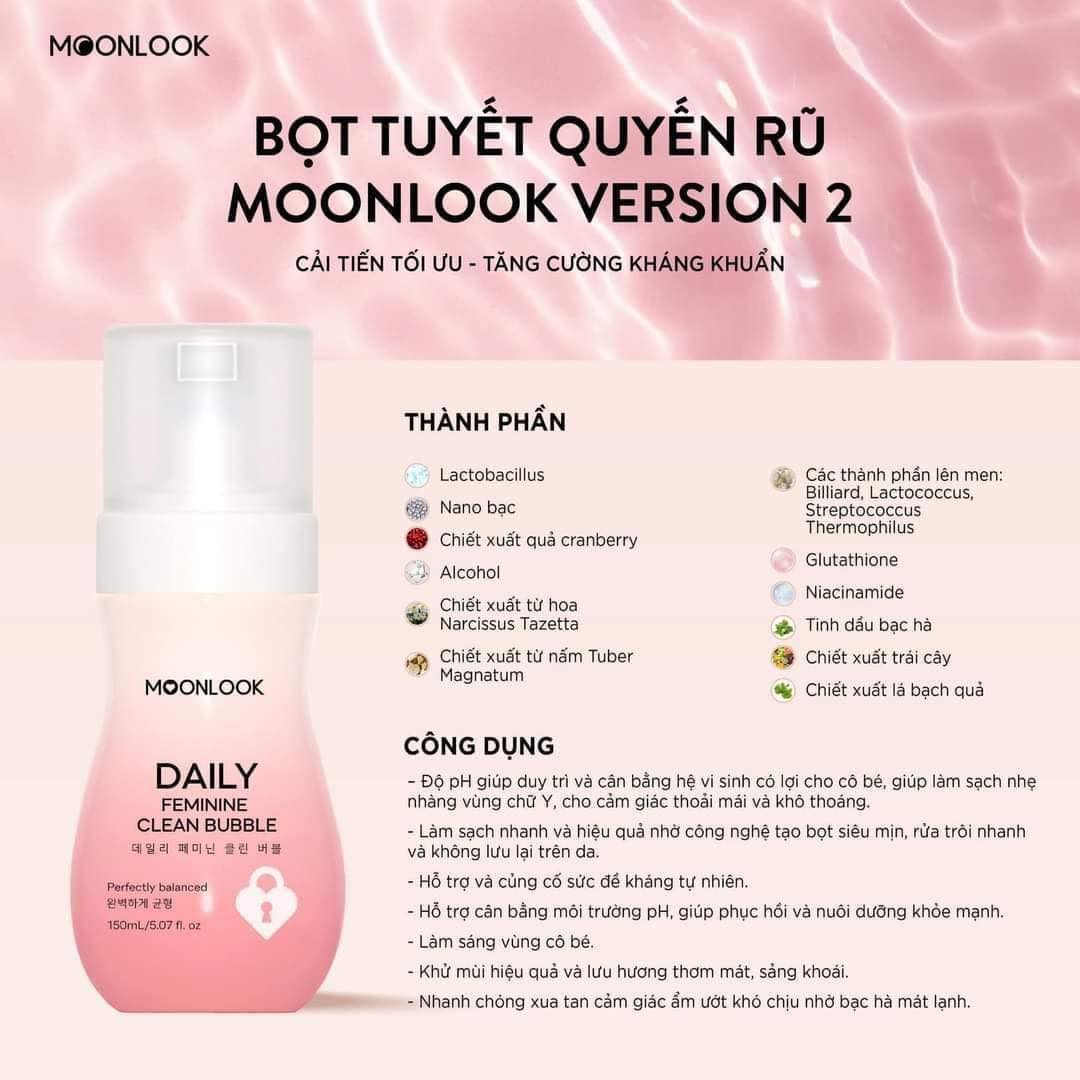 dung dich ve sinh moonlook daily feminine clean bubble4