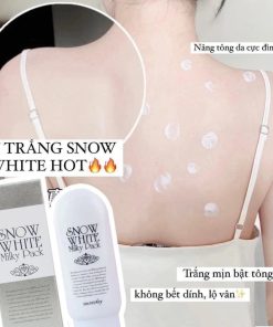 kem tam trang snow white milky pack secret key4