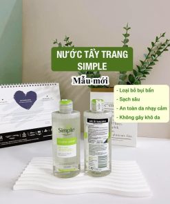 Nước Tẩy Trang Simple Kind To Skin Micellar Cleansing Water