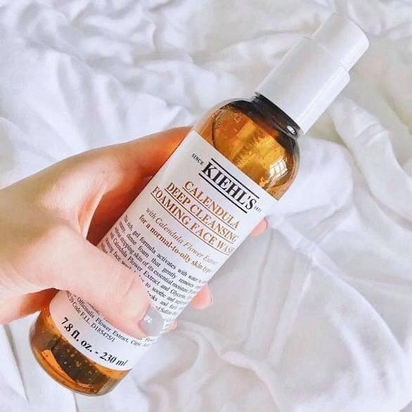 Sữa rửa mặt Kiehls Calendula Foam Cleansing Gel