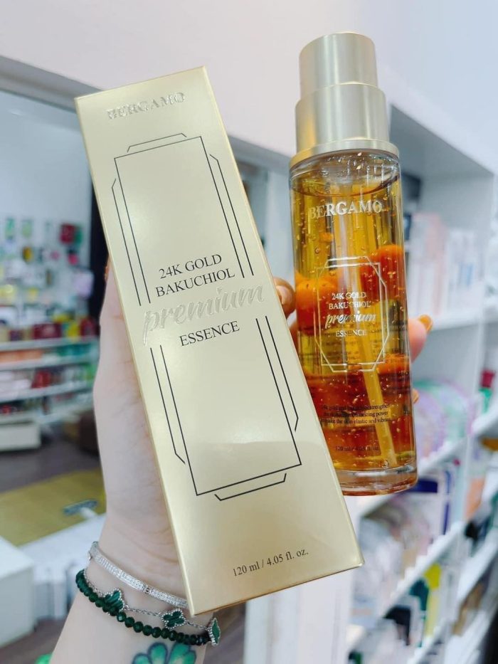 Serum Bergamo 24k Gold Brilliant & white vita luminant Essence